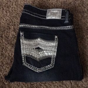 Maurices Premium Heavy Stitched Bootcut Jean Sz 14